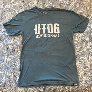 Blue Utah UTOG Brewing Tee Shirt